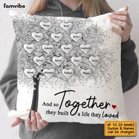 Personalized Family Tree White Pillow JN171 58O53 thumb 1