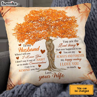 Personalized Couple Husband Wife Pillow JN181 85O31 thumb 1