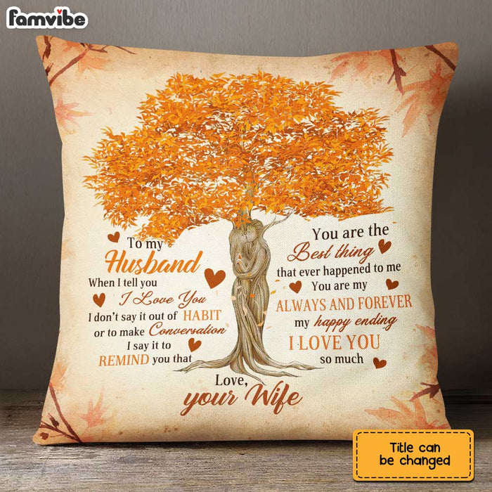Personalized Couple Husband Wife Pillow JN181 85O31 1