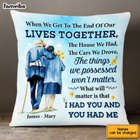 Personalized Old Couple Pillow JN182 23O53 thumb 1