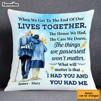 Personalized Old Couple Pillow JN182 23O53 thumb 1