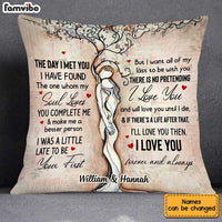 Personalized Couple Love Tree Pillow JN181 30O34 thumb 1