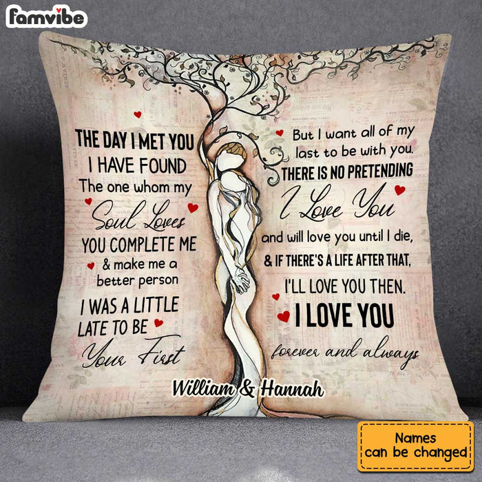 Personalized Couple Love Tree Pillow JN181 30O34 1
