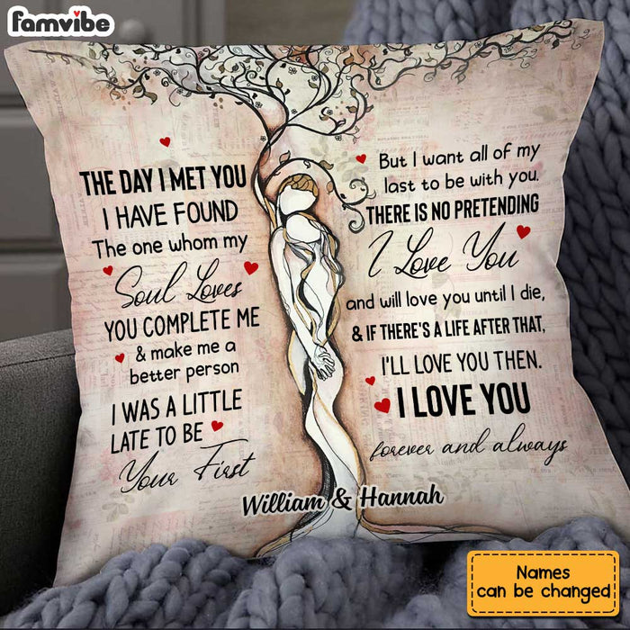 Personalized Couple Love Tree Pillow JN181 30O34 1