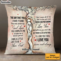 Personalized Couple Love Tree Pillow JN181 30O34 thumb 1