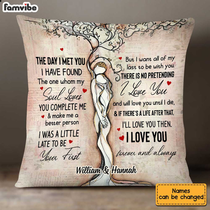 Personalized Couple Love Tree Pillow JN181 30O34 1