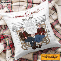 Personalized Couple Pillow JN202 85O47 thumb 1