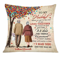 Personalized Husband Love Tree Pillow JN202 30O34 thumb 1