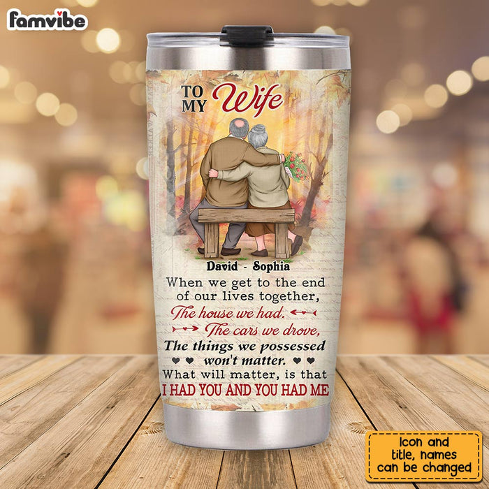 Personalized Couple Steel Tumbler JN213 85O28 1
