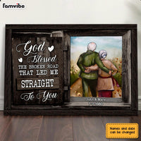 Personalized Couple Broken Road Poster JN213 30O28 thumb 1