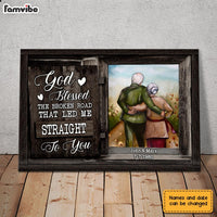 Personalized Couple Broken Road Poster JN213 30O28 thumb 1