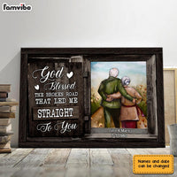 Personalized Couple Broken Road Poster JN213 30O28 thumb 1