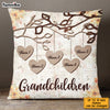Personalized Grandma Heart Love Tree Pillow JN212 30O53 1