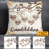 Personalized Grandma Heart Love Tree Pillow JN212 30O53 1