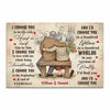 Personalized Old Couple Anniversary Poster JN211 23O34 1
