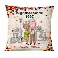 Personalized Couple Together Since Pillow JN223 23O47 thumb 1
