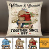 Personalized Couple Together Since Pillow JN222 23O34 1