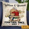 Personalized Couple Together Since Pillow JN222 23O34 1
