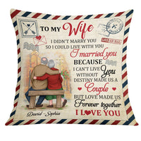 Personalized To My Wife Letter Pillow JN226 23O28 thumb 1