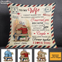 Personalized To My Wife Letter Pillow JN226 23O28 thumb 1