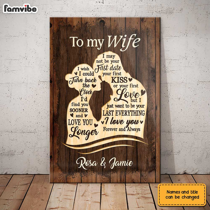 Personalized To My Wife Forever And Always Poster JN221 23O31 1