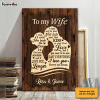 Personalized To My Wife Forever And Always Poster JN221 23O31 thumb 1