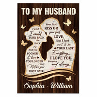 Personalized To My Husband Forever And Always Poster JN235 23O47 thumb 1