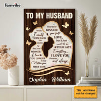 Personalized To My Husband Forever And Always Poster JN235 23O47 thumb 1