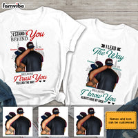 Personalized I  Stand Behind You Couple T Shirt JN231 58O28 thumb 1