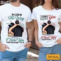 Personalized I  Stand Behind You Couple T Shirt JN231 58O28 thumb 1