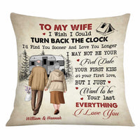 Personalized To My Wife Camping Pillow JN234 32O34 thumb 1