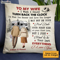 Personalized To My Wife Camping Pillow JN234 32O34 thumb 1