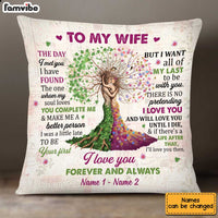 Personalized To My Wife Love Tree Pillow JN237 30O34 thumb 1