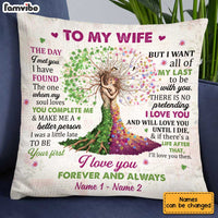 Personalized To My Wife Love Tree Pillow JN237 30O34 thumb 1