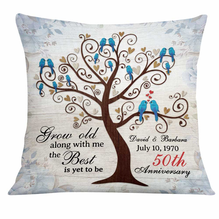 Personalized Anniversary Love Tree Pillow JN232 30O31 1