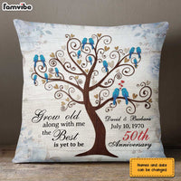Personalized Anniversary Love Tree Pillow JN232 30O31 thumb 1