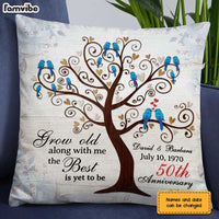 Personalized Anniversary Love Tree Pillow JN232 30O31 thumb 1