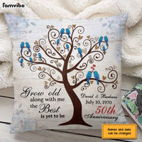 Personalized Anniversary Love Tree Pillow JN232 30O31 thumb 1