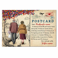 Personalized Dear Husband I Choose You Poster JN235 32O47 thumb 1