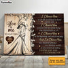 Personalized Couple I Choose you Poster JN244 32O34 1