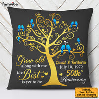 Personalized Love Tree Anniversary Pillow JN243 32O53 thumb 1