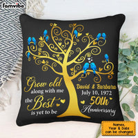Personalized Love Tree Anniversary Pillow JN243 32O53 thumb 1