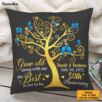 Personalized Love Tree Anniversary Pillow JN243 32O53 thumb 1