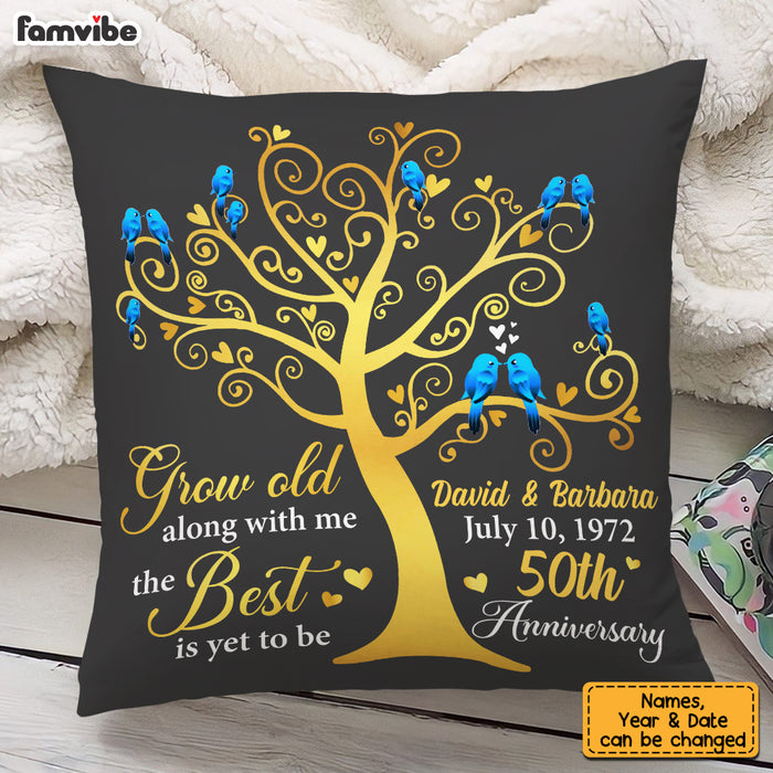 Personalized Love Tree Anniversary Pillow JN243 32O53 1
