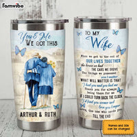 Personalized To My Wife Steel Tumbler JN242 30O31 thumb 1