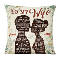Personalized To My Wife Pillow JN245 30O53 thumb 1