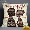 Personalized To My Wife Pillow JN245 30O53 1