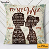 Personalized To My Wife Pillow JN245 30O53 1