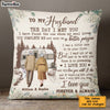 Personalized To My Husband Camping Pillow JN245 32O28 1