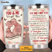 Personalized Couple The Day We Got This Steel Tumbler JN243 23O28 thumb 1